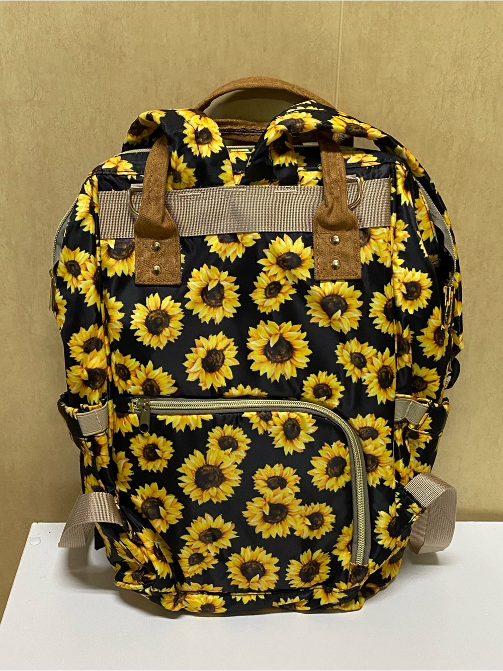 Backpack with Sunflowers - Picture 6 of 14
